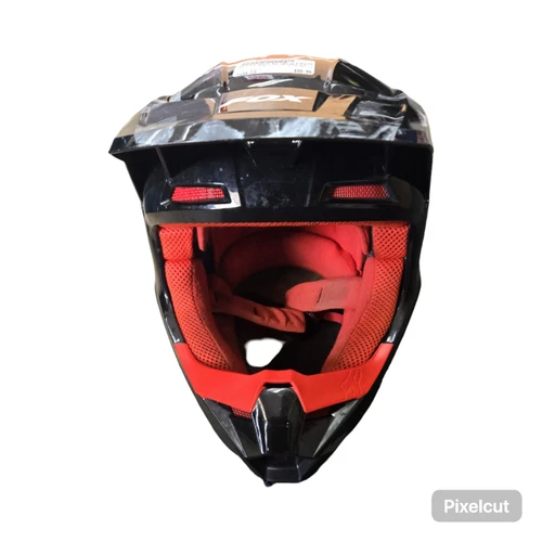 Vist Large View of Product Image Which is Used Fox V1 MIPS MX HELMET LG Junior Helmet Black LG