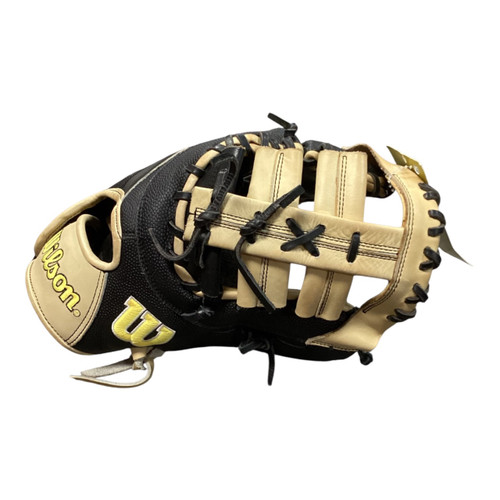 Vist Large View of Product Image Which is Used Wilson A2000 12.5 1B BB/SB First Base RH Throw Black 12 1/2"
