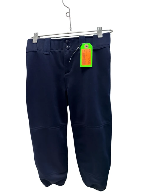 Vist Large View of Product Image Which is Used WILLIT Softball Pants Girls Navy Blue MD