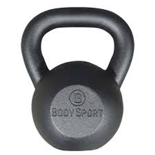 Body Sport Kettlebell Cast Iron 30lb BDSKB30C Vist Large View of Product Image Which is Body Sport Kettlebell Cast Iron 30lb BDSKB30C