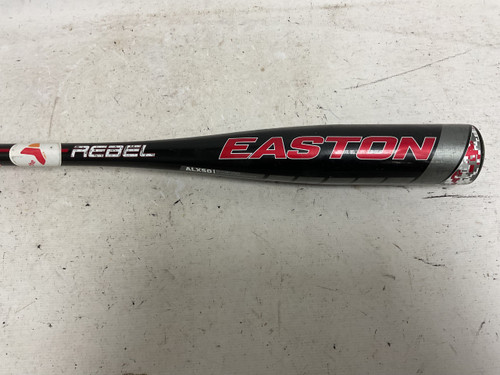 Vist Large View of Product Image Which is Used Easton YBM18RBRD01 BB/SB USA 2 1/4 Bat Black And Red 28"