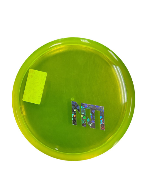 Vist Large View of Product Image Which is Used Discraft BUZZZ Disc Golf Mid Range Green 177g