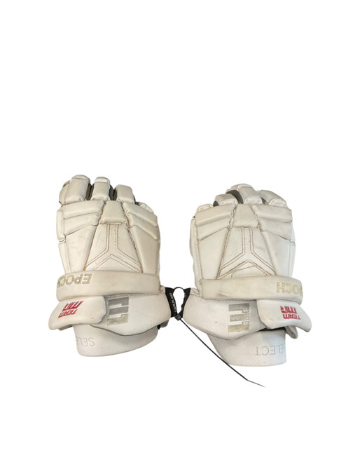 Vist Large View of Product Image Which is Used Epoch INTEGRA Lacrosse Gloves Mens White 12"