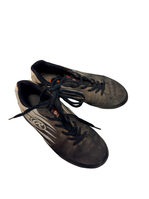 Vist Large View of Product Image Which is Used Rawlings GAMER Baseball Cleats Junior 01