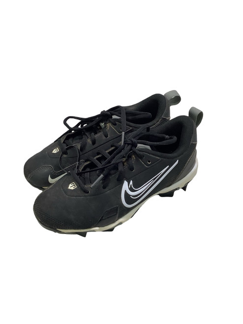 Vist Large View of Product Image Which is Used Nike TROUT FASTFLEX CLEATS BB/SB Cleats Black Junior 02.5