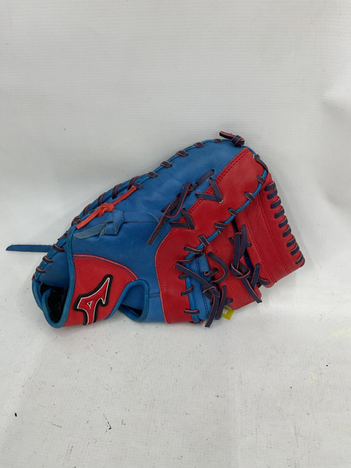Vist Large View of Product Image Which is Used Mizuno MVP PRIME BB/SB First Base LH Throw Royal Blue 12 1/2"