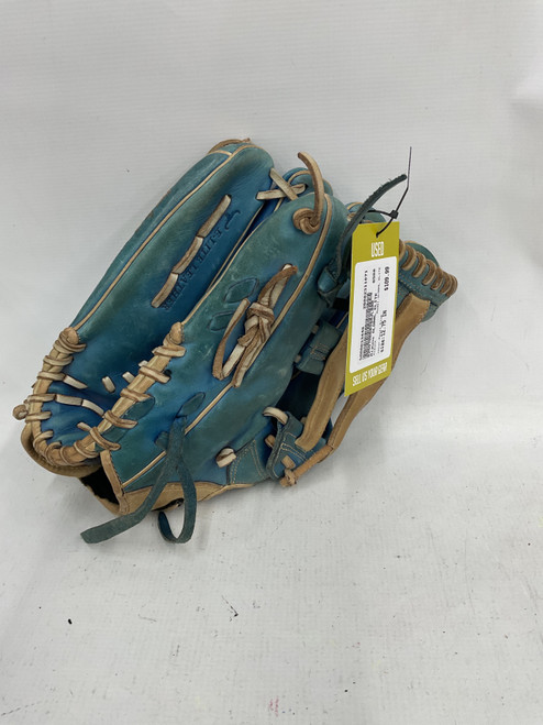 Vist Large View of Product Image Which is Used Mizuno GLOBAL ELITE BB/SB Glove LH Throw Royal Blue 12 3/4"