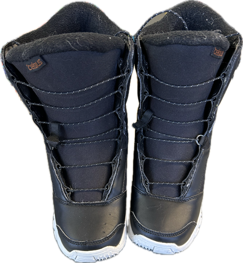 Vist Large View of Product Image Which is Used CELSIUS Boys Snowboard Boots Black Youth 06.0