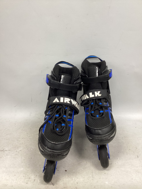 Vist Large View of Product Image Which is Used Airwalk ROLLERBLADES Junior Rec Fitness Skates Black Adjustable