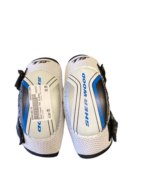 Vist Large View of Product Image Which is Used Sher-wood T50 ELBOWS Youth Elbow Pads MD