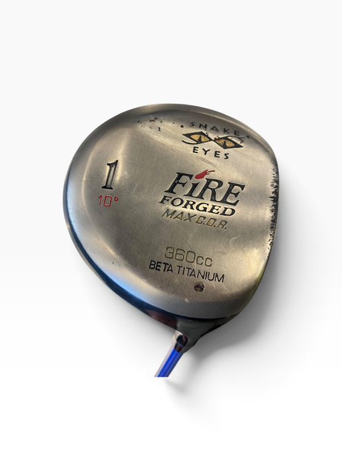 Vist Large View of Product Image Which is Used Snake Eyes FIRE FORGED Mens Driver RH 10.0 Degree