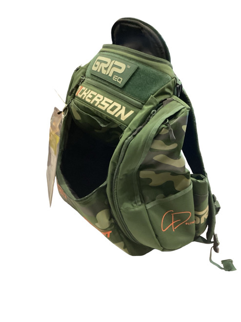 Vist Large View of Product Image Which is Used Discraft Disc Golf Bag Olive Green