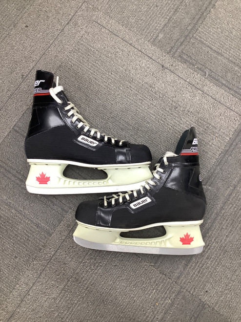 Vist Large View of Product Image Which is Used Bauer PRO PLAYER Senior Hockey Skate Senior 12