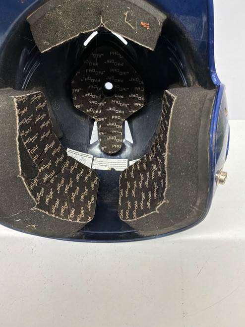 Vist Large View of Product Image Which is Used Rawlings BATTING HELMET Batting Helmet No Mask Royal Blue MD
