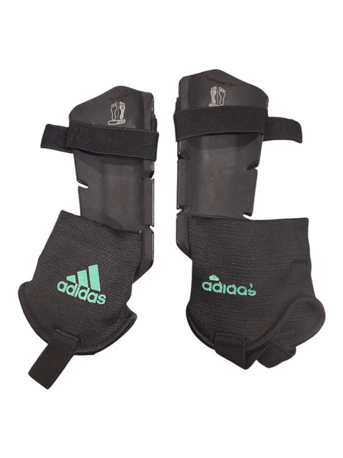 Vist Large View of Product Image Which is Used Adidas Soccer Shin Guards Youth Royal Blue SM