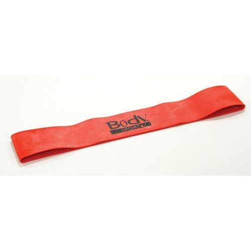 Vist Large View of Product Image Which is Body Sport Loop Exercise Band 12" Red BDSLB12RED