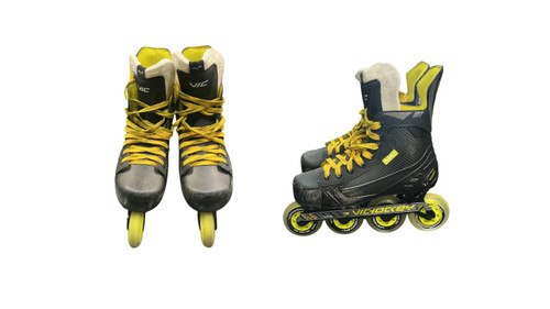 Vist Large View of Product Image Which is Used VIC Senior Rec Fitness Skates Black Senior 6