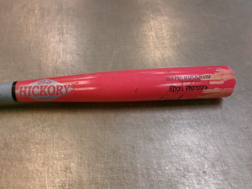 Vist Large View of Product Image Which is Used Old Hickory 33.5 PRO MAPLE BB/SB Wood Bat 33 1/2"