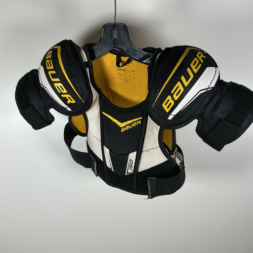 Vist Large View of Product Image Which is Used Bauer SUPREME 150 Youth Shoulder Pads LG