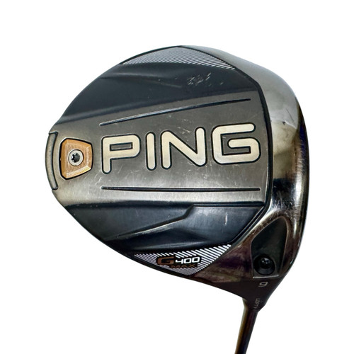 Vist Large View of Product Image Which is Used Ping G400 MAX Men's RH 9.0 Degree Driver Regular Flex Graphite Shaft