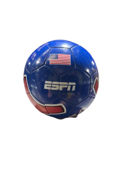 Vist Large View of Product Image Which is Used USA USA ESPN SIZE 5 SOCCER BALL All Size Soccer Ball White/Red/Navy 5