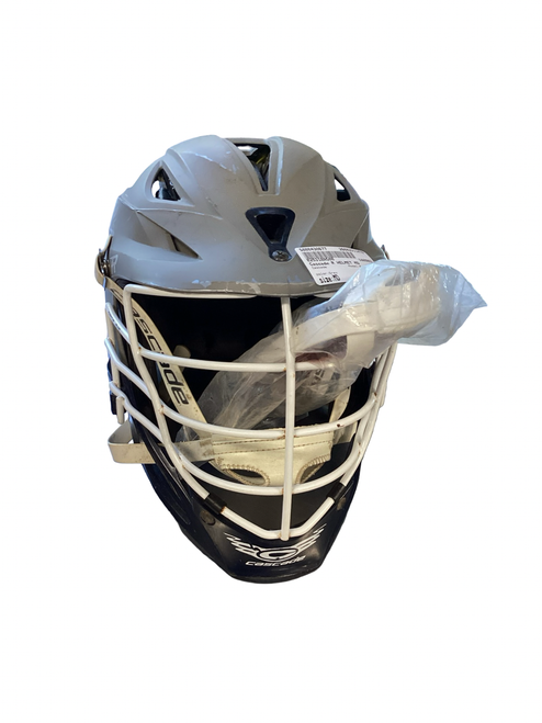 Vist Large View of Product Image Which is Used Cascade R HELMET MD Lacrosse Helmet Grey MD