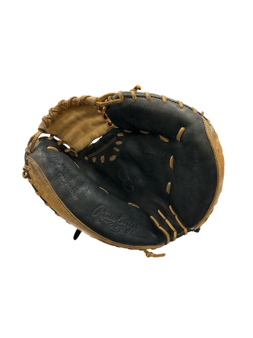 Vist Large View of Product Image Which is Used Rawlings GG ELITE BB/SB Catchers RH Throw Black 32 1/2"