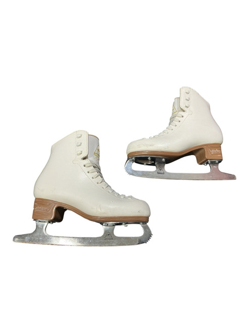 Vist Large View of Product Image Which is Used Jackson MYSTIQUE Girls Figure Skate White Junior 03.5