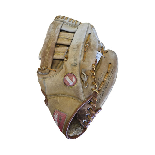 Vist Large View of Product Image Which is Used Louisville Slugger PLAYER SERIES 12.75 BB/SB Glove RH Throw Brown 12 3/4"