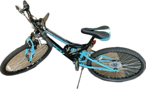 Vist Large View of Product Image Which is Used Huffy TRAIL RUNNER Mountain Bike Womens Black 38-42cm - 15-16" - SM Frame