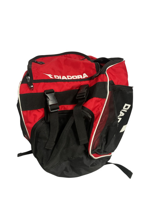 Vist Large View of Product Image Which is Used Diadora SOCCER BACKPACK Soccer Player Sackpack Red