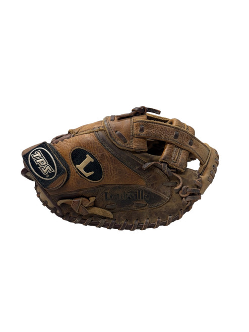 Vist Large View of Product Image Which is USED LOUISVILLE SLUGGER FPS204 32.5” RH THROW BASEBALL CATCHERS MITT