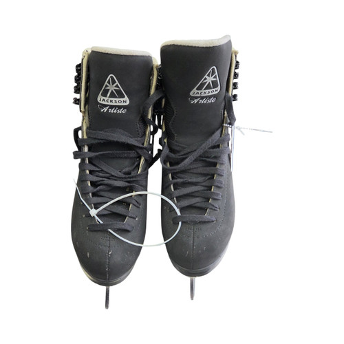 Vist Large View of Product Image Which is Used Jackson ULTIMA ARTISTE SZ5 SKATES Boys Figure Skate Black Junior 05