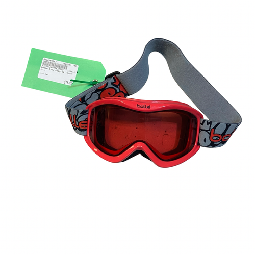 Vist Large View of Product Image Which is Used Bolle Snow Goggles Youth Red