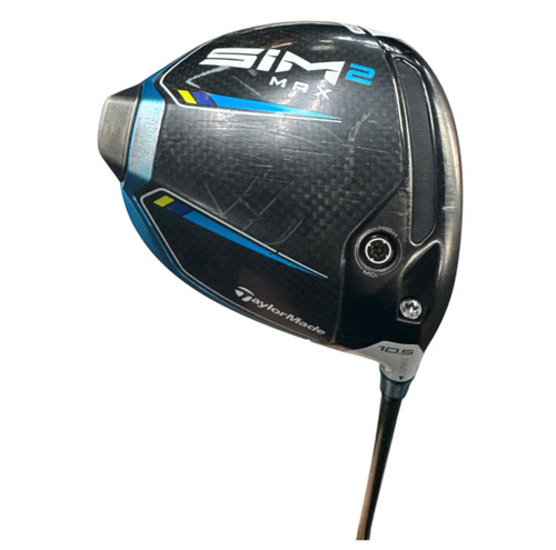Vist Large View of Product Image Which is Used Taylormade SIM 2 MAX Mens Driver RH 10.5 Degree