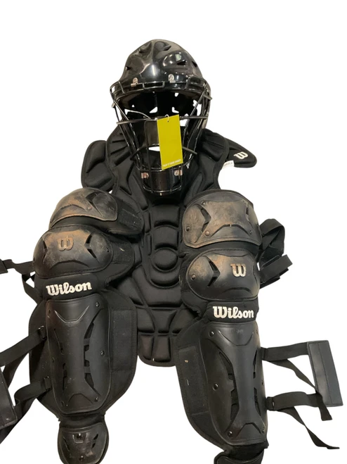 Vist Large View of Product Image Which is Used Wilson CATCHERS SET BLACK Catchers Equipment Other