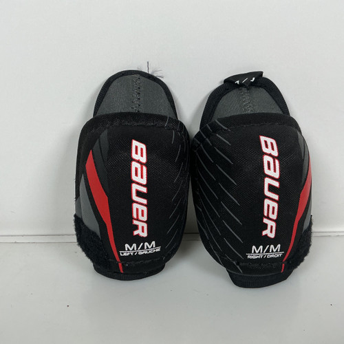 Vist Large View of Product Image Which is Used Bauer Lil Sport Youth Elbow Pads MD