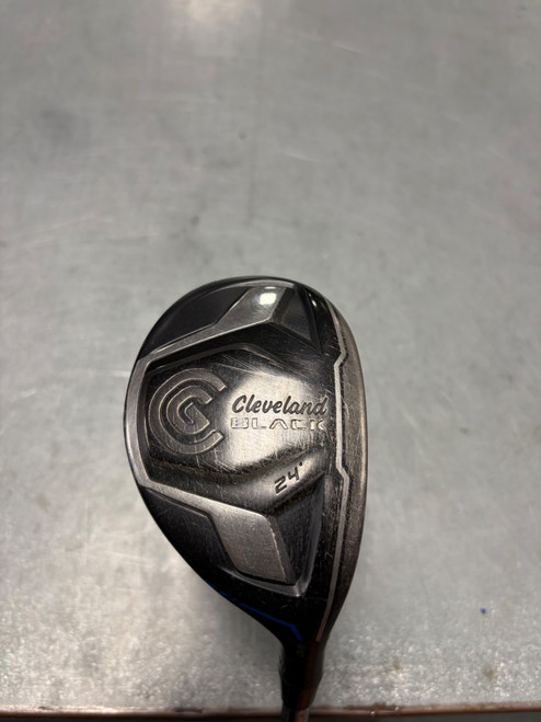 Vist Large View of Product Image Which is Used Cleveland BLACK Mens Hybrid Club RH 5 Hybrid