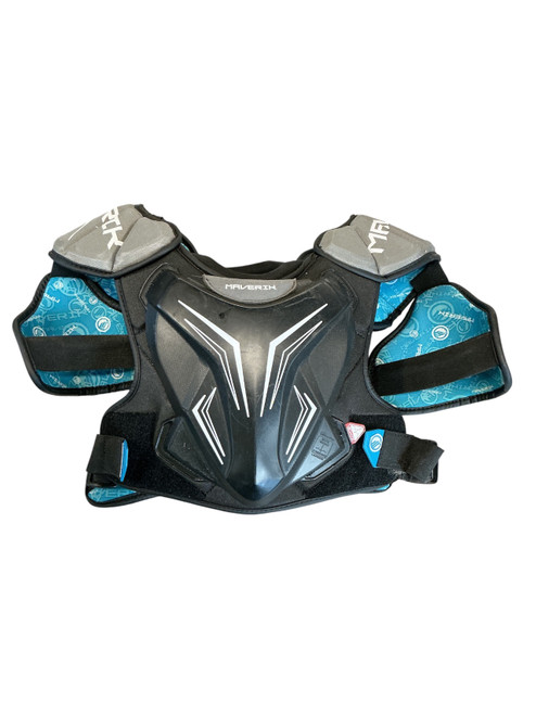 Vist Large View of Product Image Which is Used Maverik CHARGER EKG Lacrosse Shoulder Pads None LG