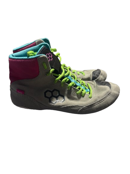 Vist Large View of Product Image Which is Used Rudis COLT 2.0 SZ 9.5 Wrestling Shoes Grey Senior 9.5
