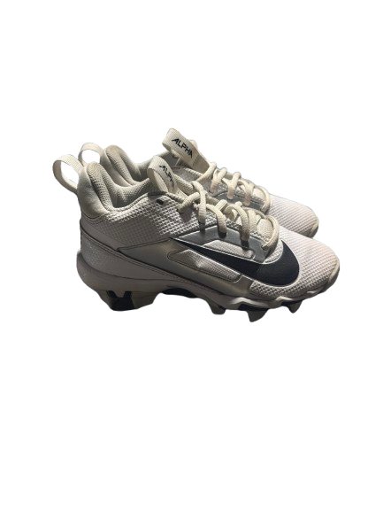Vist Large View of Product Image Which is Used Nike ALPHA FASTFLEX JNR 1.0 Jr FB Cleats White Junior 01