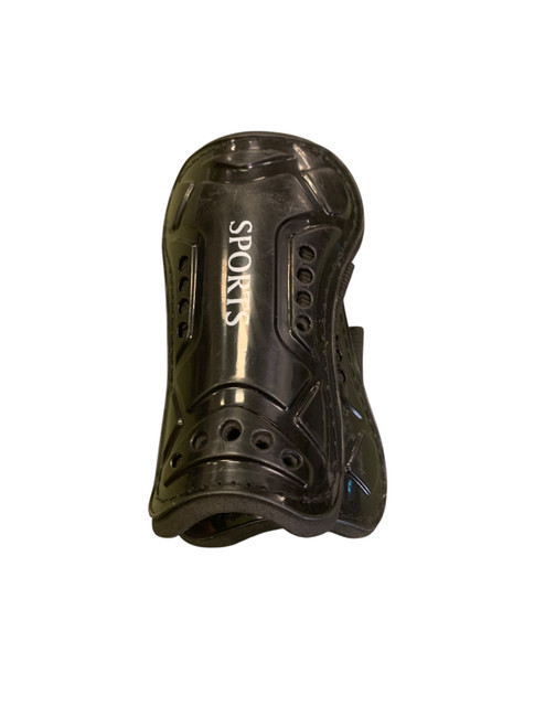 Vist Large View of Product Image Which is Used Soccer Shin Guards Youth Black Youth