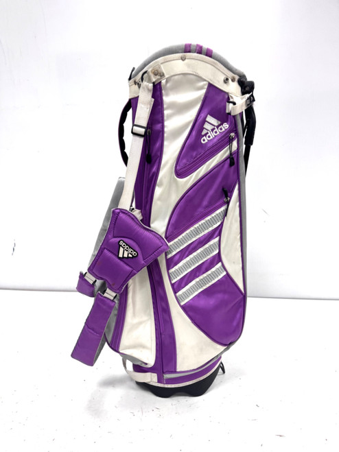 Vist Large View of Product Image Which is Used Adidas PURPLE Womens Stand Bag Purple