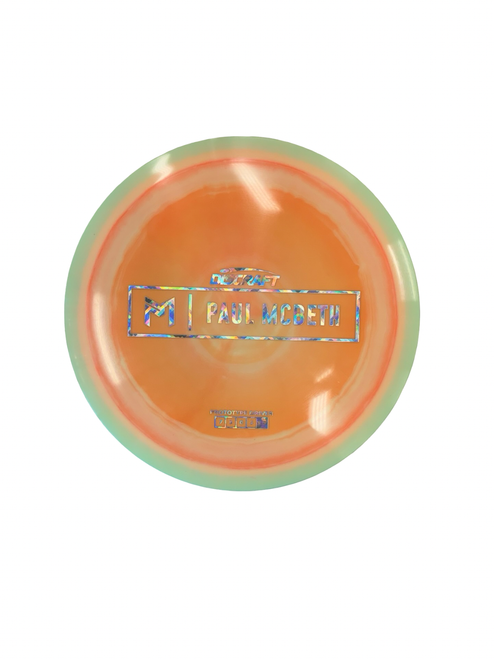 Vist Large View of Product Image Which is Used Discraft PM PROTOTYPE Disc Golf Driver Orange