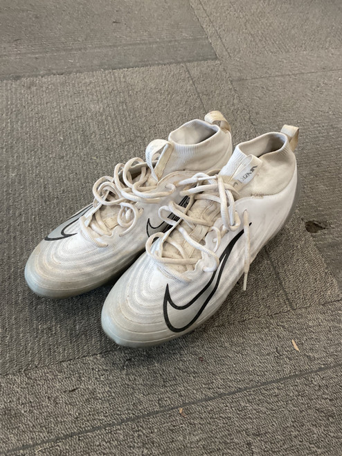 Vist Large View of Product Image Which is Used Nike VAPOR 360 Adult FB Cleats White Senior 11