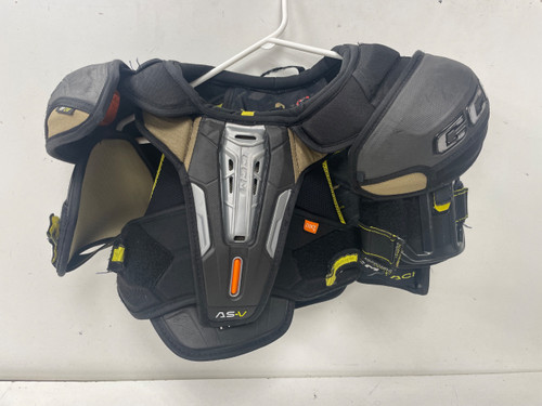 Vist Large View of Product Image Which is Used CCM TACKS AS-V Junior Shoulder Pads LG