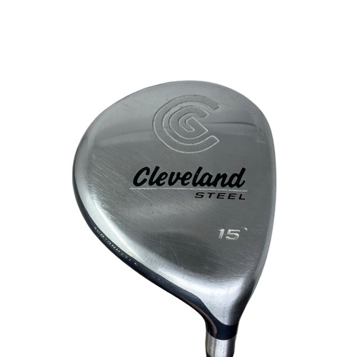 Vist Large View of Product Image Which is Used Cleveland STEEL Mens Fairway Wood RH 3 Wood