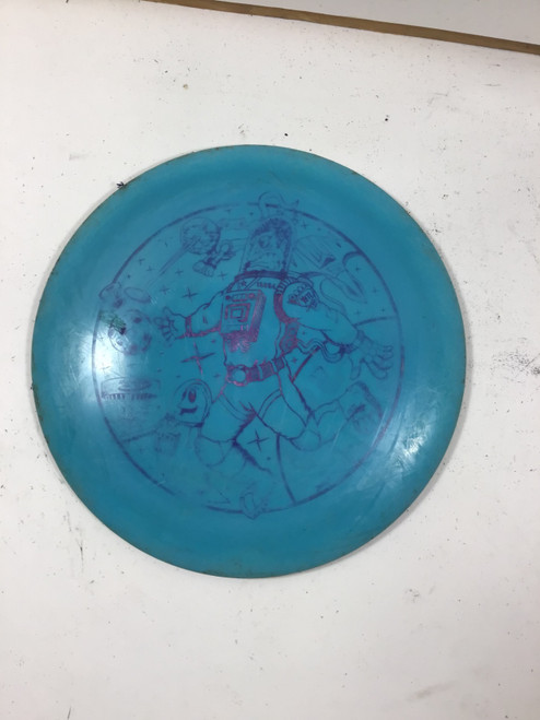 Vist Large View of Product Image Which is Used Innova STAR DESTROYER Disc Golf Driver Royal Blue 164g