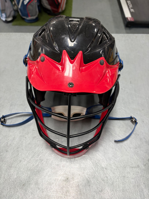 Vist Large View of Product Image Which is Used Cascade ADJUSTABLE Lacrosse Helmet None One Size
