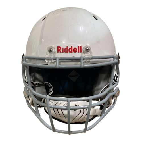Vist Large View of Product Image Which is Used Riddell RIDDELL SPEED YTH SML 2024 FB Helmet White SM